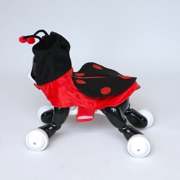 ADORABLE LADYBUG CAT Costume Antennae Velcro Closure Medium Cat - Picture 4 of 5